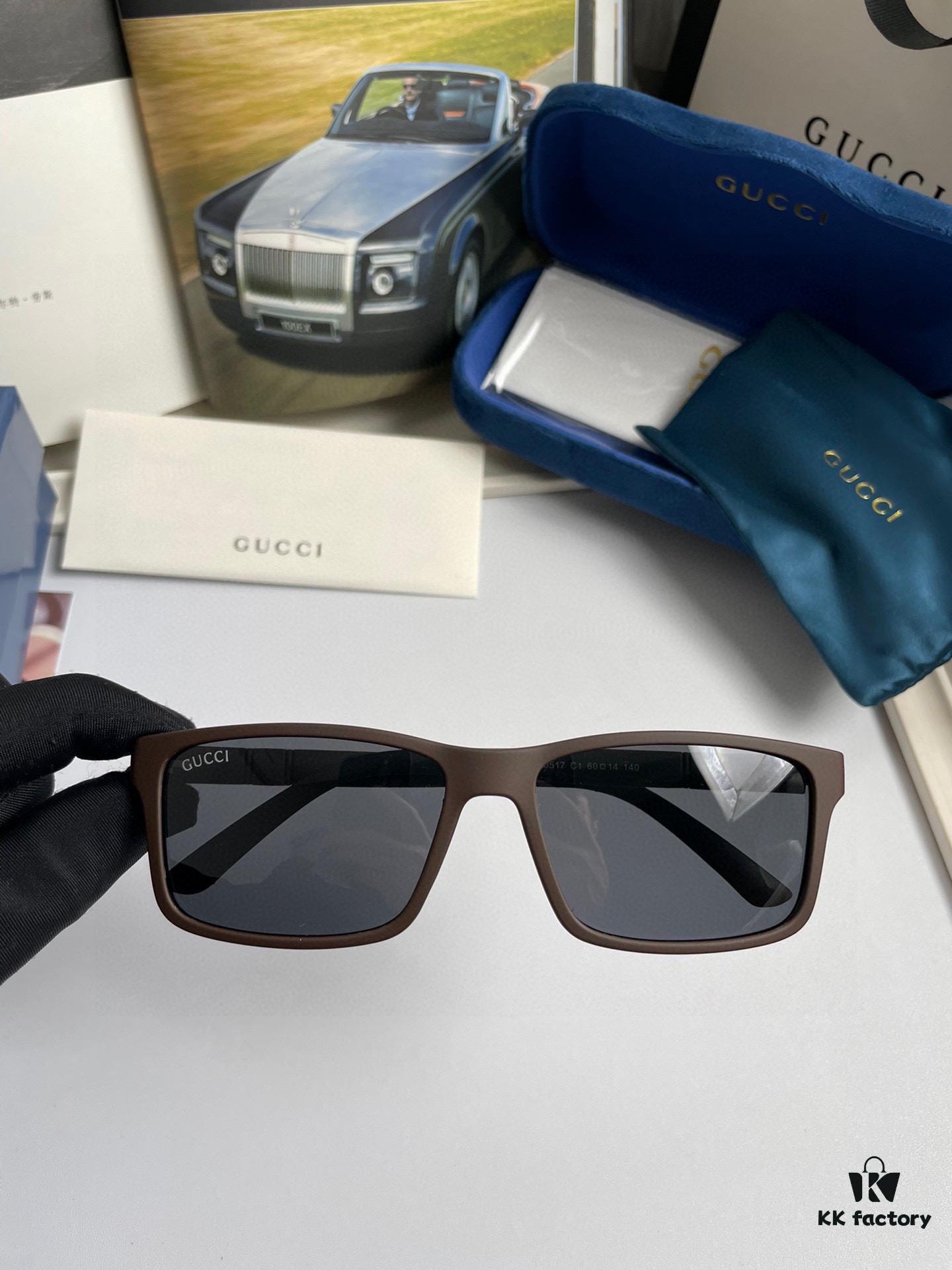 New Arrival 💥 Brand: Gucci Men's and Women's Polarized Sunglasses 🕶️