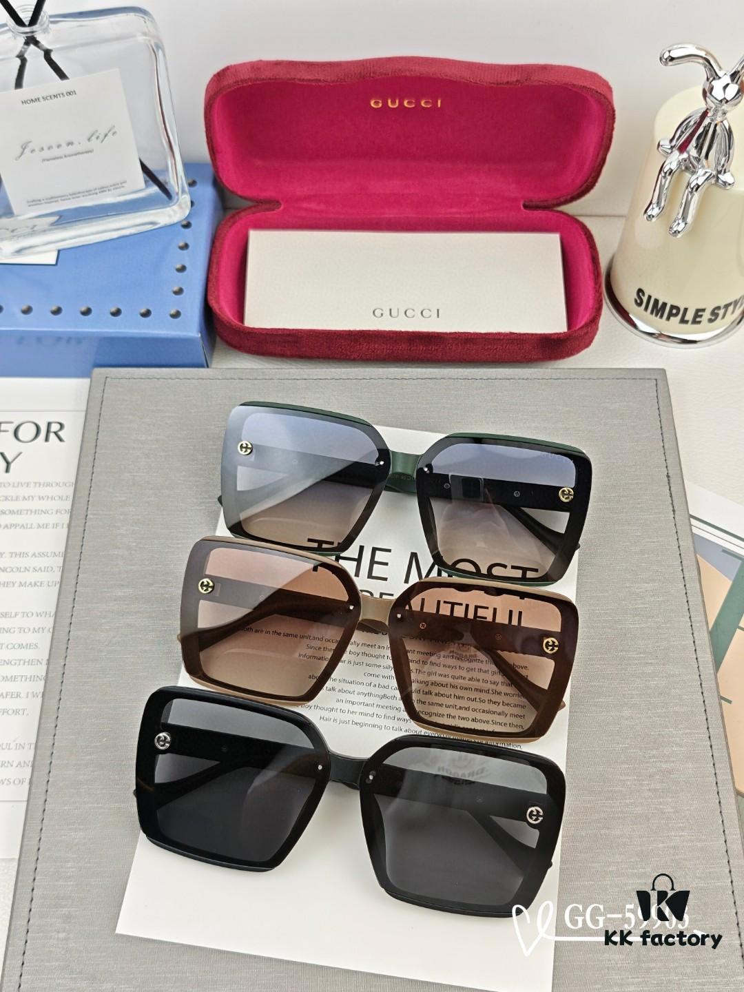 GUCCI Italy - Polarized Resin HD Lenses with TR Frame Lightweight Sunglasses Model 59903