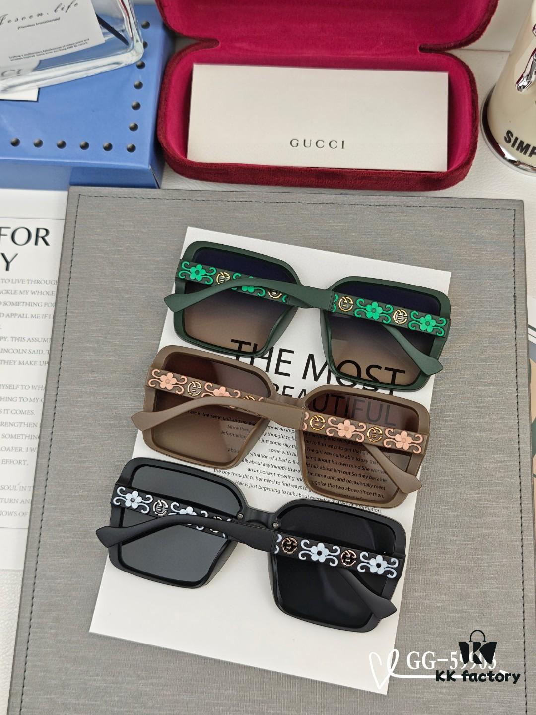 GUCCI Italy - Polarized Resin HD Lenses with TR Frame Lightweight Sunglasses Model 59903