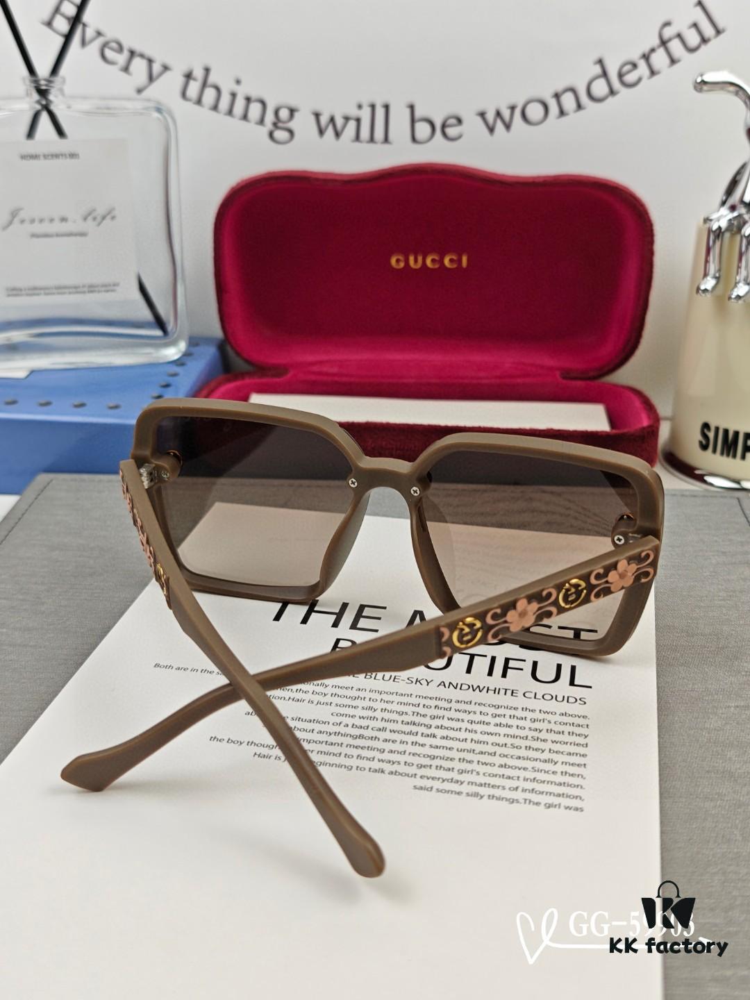 GUCCI Italy - Polarized Resin HD Lenses with TR Frame Lightweight Sunglasses Model 59903