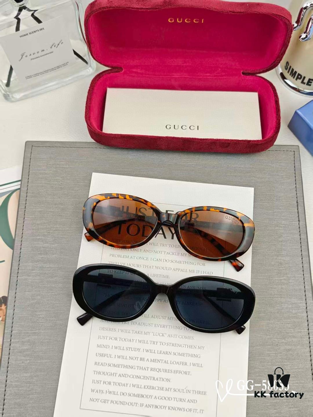 GUCCI Italy - Polarized TR Lightweight Sunglasses with HD Resin Lenses, Model: 58053