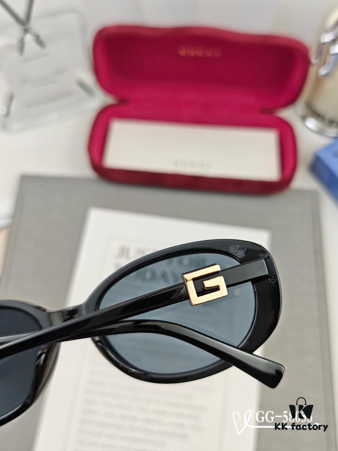 GUCCI Italy - Polarized TR Lightweight Sunglasses with HD Resin Lenses, Model: 58053