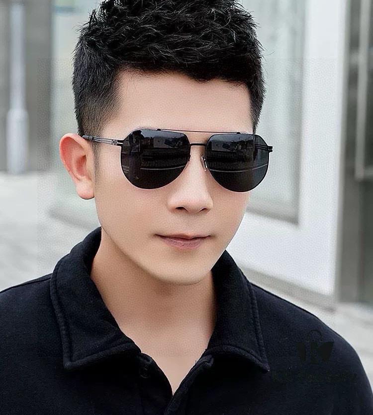 GUCCI Men's Colorful Pilot Polarized Sunglasses