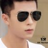 Gucci High-Quality Unisex Sunglasses, Polarized Imported Polaroid Lenses, Aviator Style, UV Protection, Slimming Design for Driving and Fishing, Korean Fashion Men's Oversized Pilot Sunglasses Model: G2203