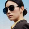Gucci High-Quality Unisex Sunglasses, Imported Polarized Lenses by Polaroid, Aviator Style, UV Protection, Suitable for Driving and Fishing, Slimming and Stylish Design