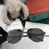 Gucci High-Quality Unisex Sunglasses, Imported Polarized Lenses by Polaroid, Aviator Style, UV Protection, Suitable for Driving and Fishing, Slimming and Stylish Design