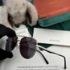Gucci High-Quality Unisex Sunglasses, Imported Polarized Lenses by Polaroid, Aviator Style, UV Protection, Suitable for Driving and Fishing, Slimming and Stylish Design