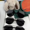 Gucci High-Quality Unisex Sunglasses, Polarized Pilot Frames with Imported Polaroid Lenses, Stylish and Slimming Aviator Design for Driving, Fishing, and Outdoor Use, Korean Fashion Style, Model: G5381