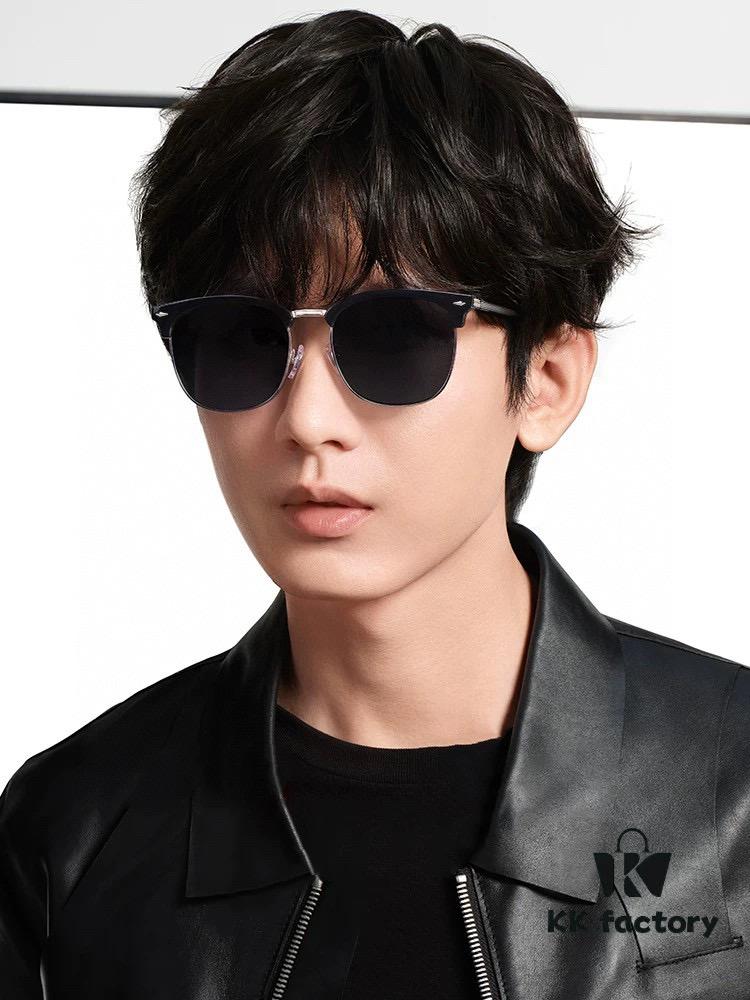 GUCCI - Polarized Sunglasses 2025 Spring New Arrival Trendy Fashion Square Frame Polarized Sunglasses High Quality Comfortable Wear Influencer Style Sunglasses for Women HD Polarized Lens