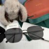 Gucci High-Quality Unisex Sunglasses with Imported Polarized Lenses, Stylish Oversized Aviator Design for Driving and Fishing, UV Protection