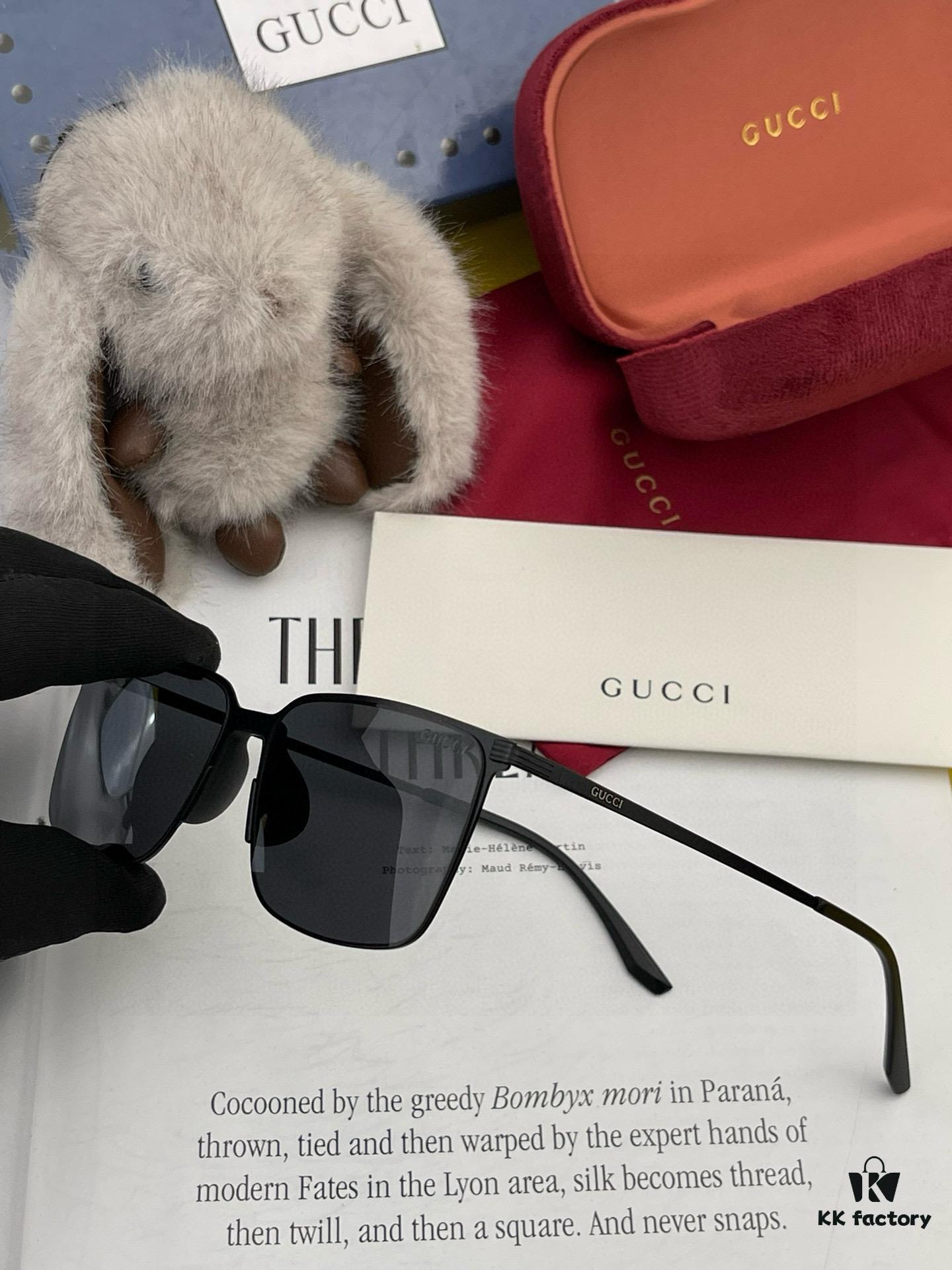 GUCCI Men's Colorful Pilot Polarized Sunglasses