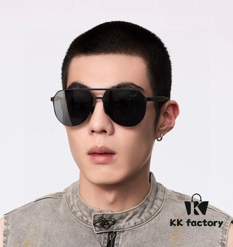 GUCCI Men's Colorful Pilot Polarized Sunglasses