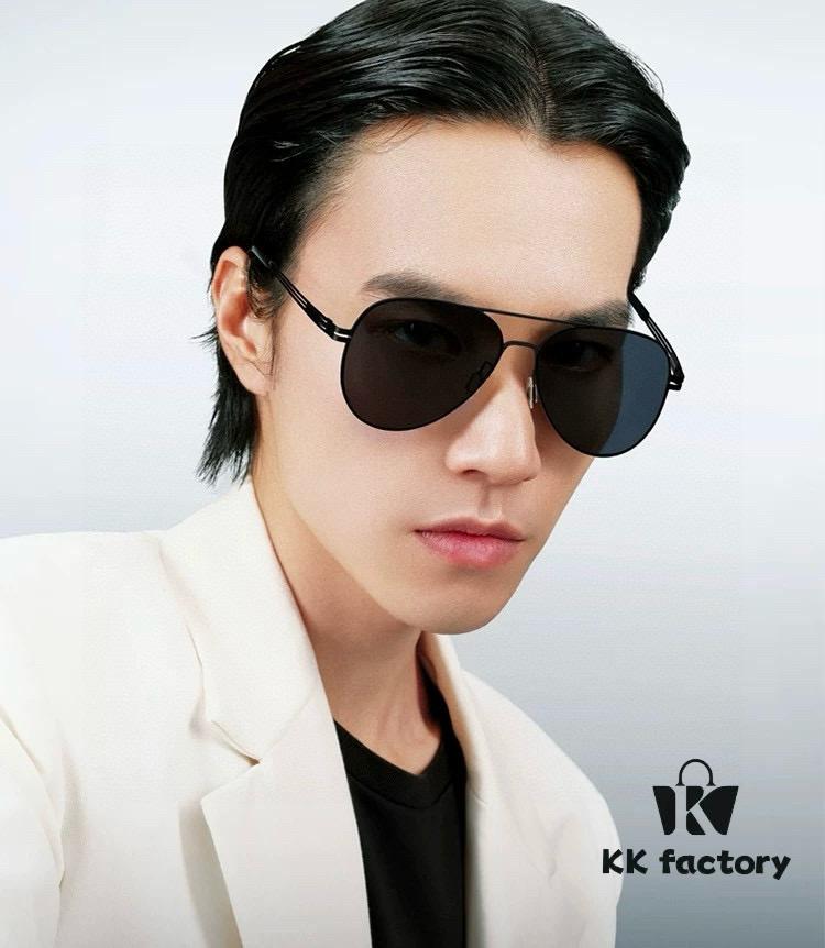 GUCCI 2025 New Unisex Polygonal Sunglasses G911, Electroplated Finish, Ultra-Lightweight and Highly Elastic Frame, Screw-Free Design, Unbreakable, High-Definition Nylon Lenses