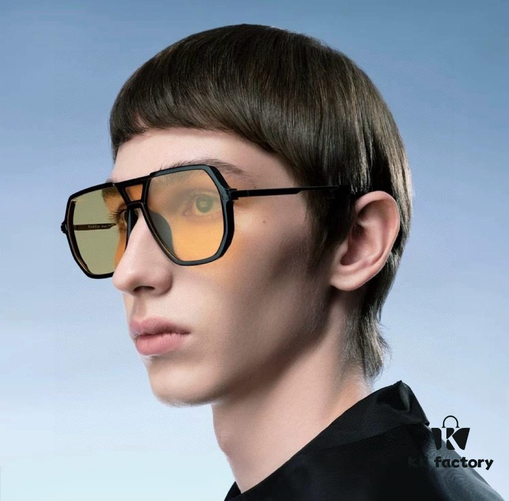 GUCCI 2025 New Unisex Polygonal Sunglasses G811, Electroplated Finish, Ultra-Lightweight and Highly Elastic Frame, Screw-Free Design, Unbreakable, High-Definition Nylon Lenses, Exquisite Craftsmanship, Original Materials, Stylish and Versatile