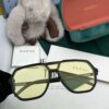 GUCCI 2025 New Unisex Polygonal Sunglasses G811, Electroplated Finish, Ultra-Lightweight and Highly Elastic Frame, Screw-Free Design, Unbreakable, High-Definition Nylon Lenses, Exquisite Craftsmanship, Original Materials, Stylish and Versatile