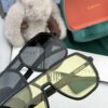 GUCCI 2025 New Unisex Polygonal Sunglasses G811, Electroplated Finish, Ultra-Lightweight and Highly Elastic Frame, Screw-Free Design, Unbreakable, High-Definition Nylon Lenses, Exquisite Craftsmanship, Original Materials, Stylish and Versatile