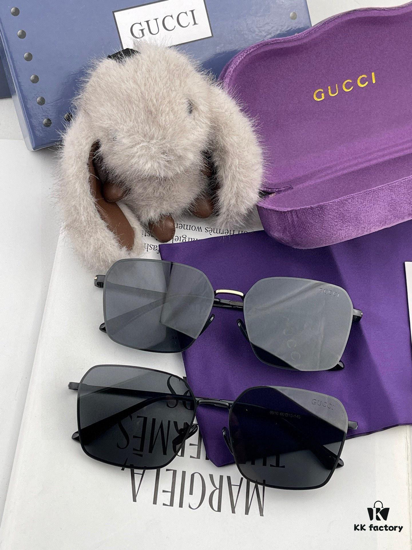 GUCCI Men's Colorful Pilot Polarized Sunglasses