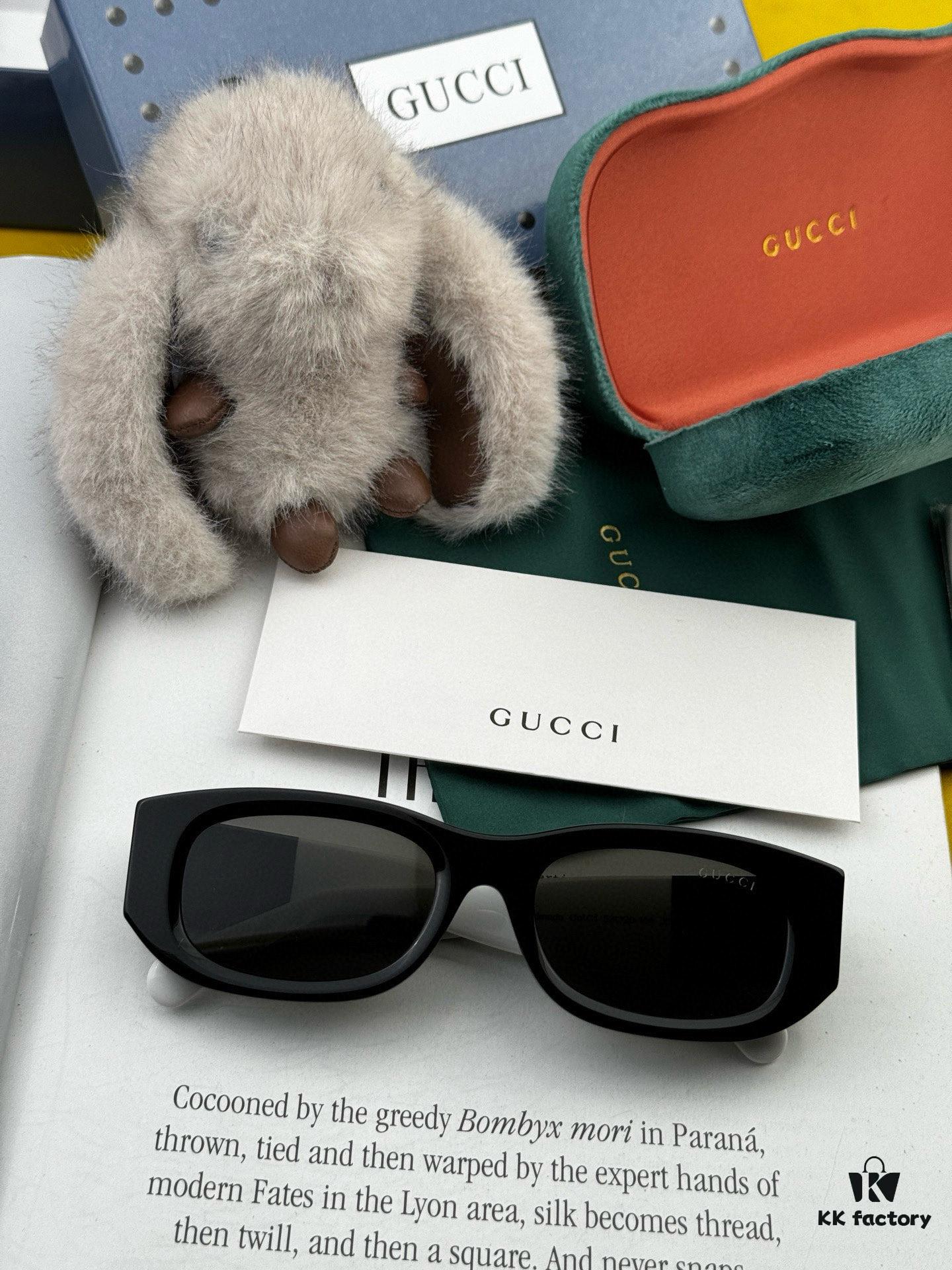GUCCI 2025 Spring New One-Piece Sunglasses, Oversized Unisex Sun Glasses