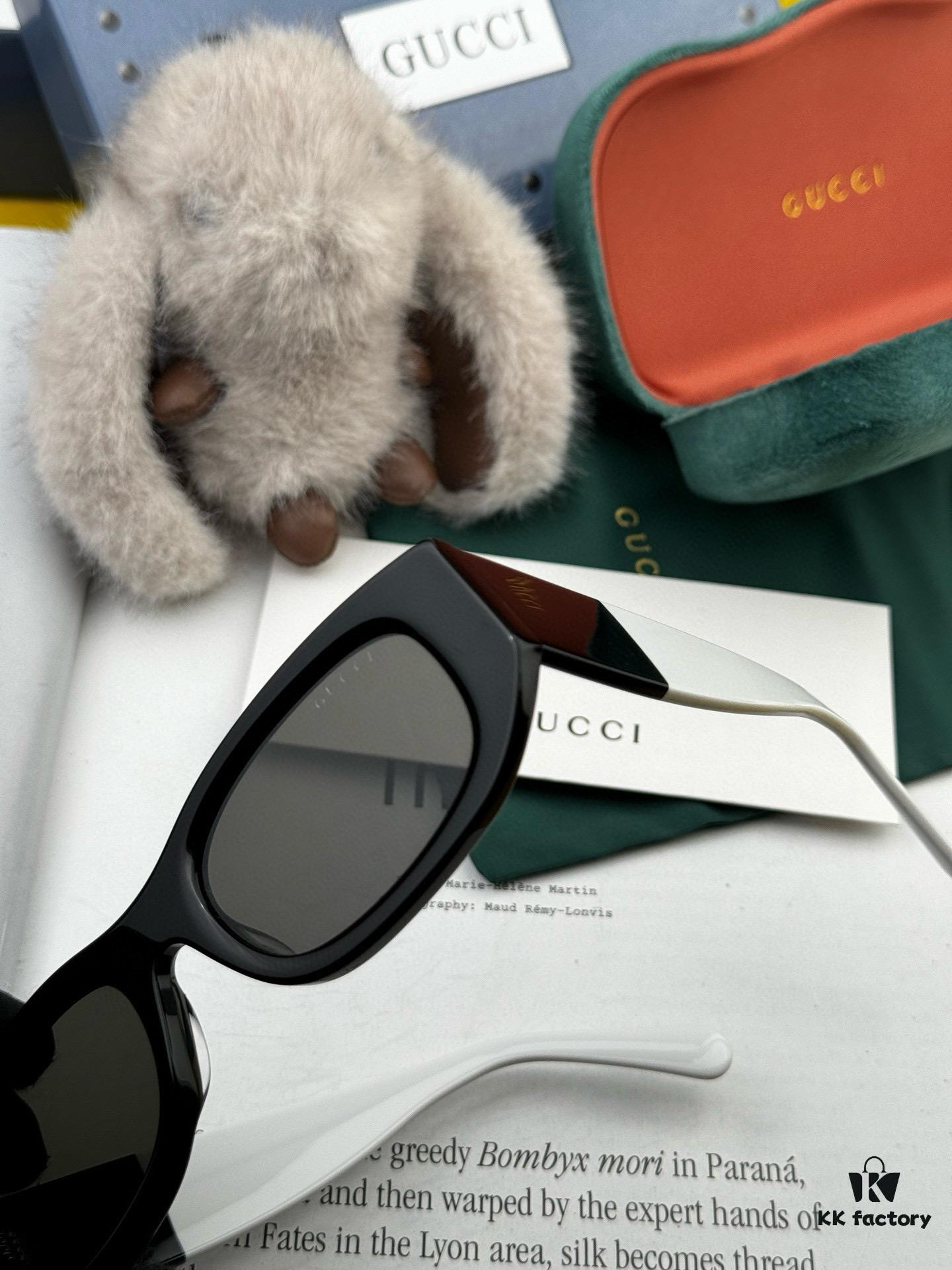 GUCCI 2025 Spring New One-Piece Sunglasses, Oversized Unisex Sun Glasses