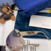【GUCCI】2025 Spring New Arrival Trendy Fashion Square Sunglasses High Quality Comfortable Fit Influencer Style Shades Model: G0296