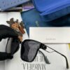 Gucci Classic Square Frame Sunglasses, Flattering on All Face Shapes, Stylish with Coats or Dresses, Nylon Polarized Lenses for UV Protection, Model: G9294