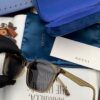 TR Polarized Series Gucci Classic Square Frame Design, Universal Fit for All Face Shapes, Stylish with Coats or Dresses, Nylon Polarized Lenses for UV Protection Model: G6290 Sunglasses