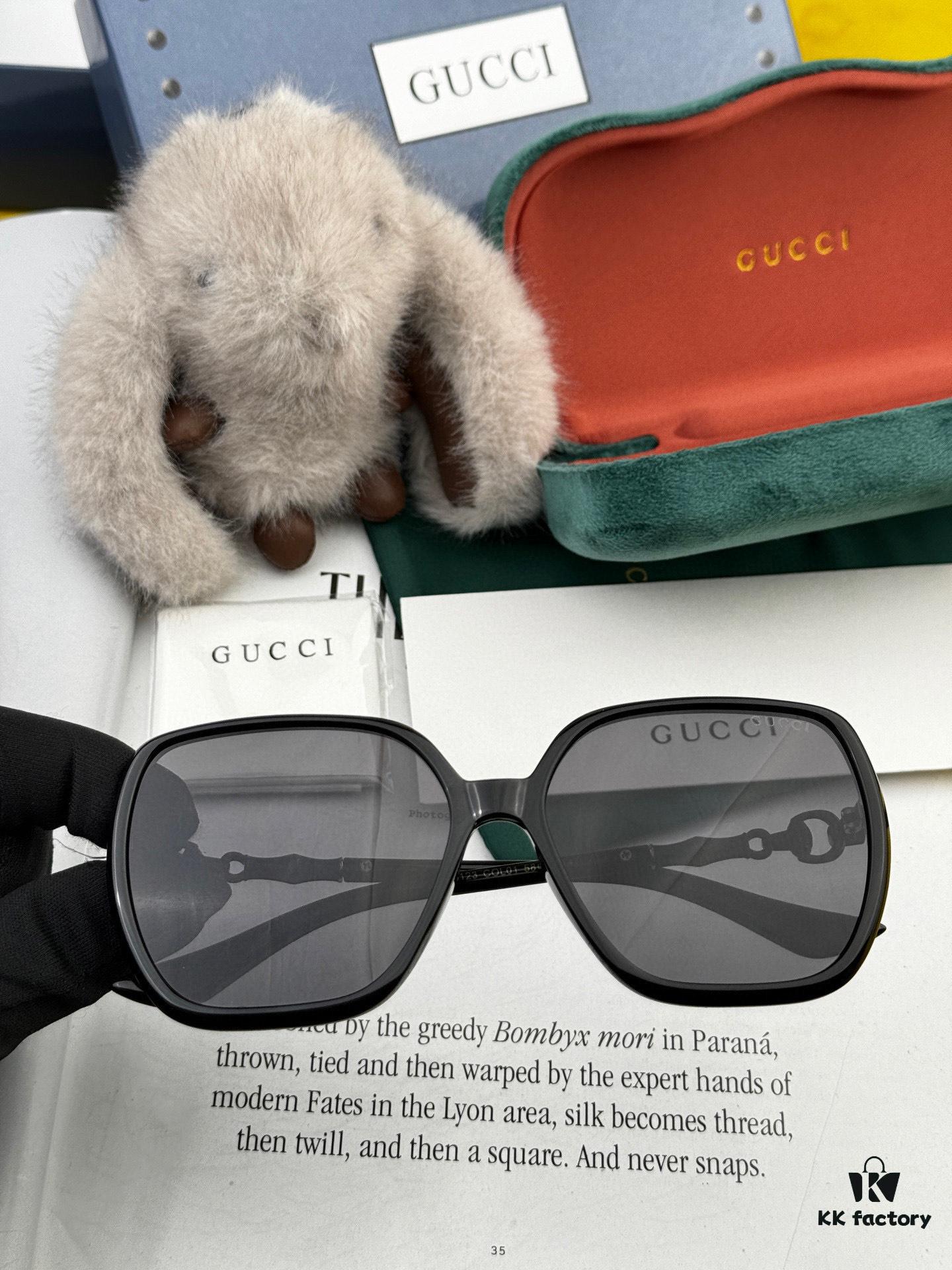 Gucci 2025 New Arrival Sunglasses, Exquisite and Elegant Bamboo Design, Comfortable to Wear, Highly Recommended Model: G3612