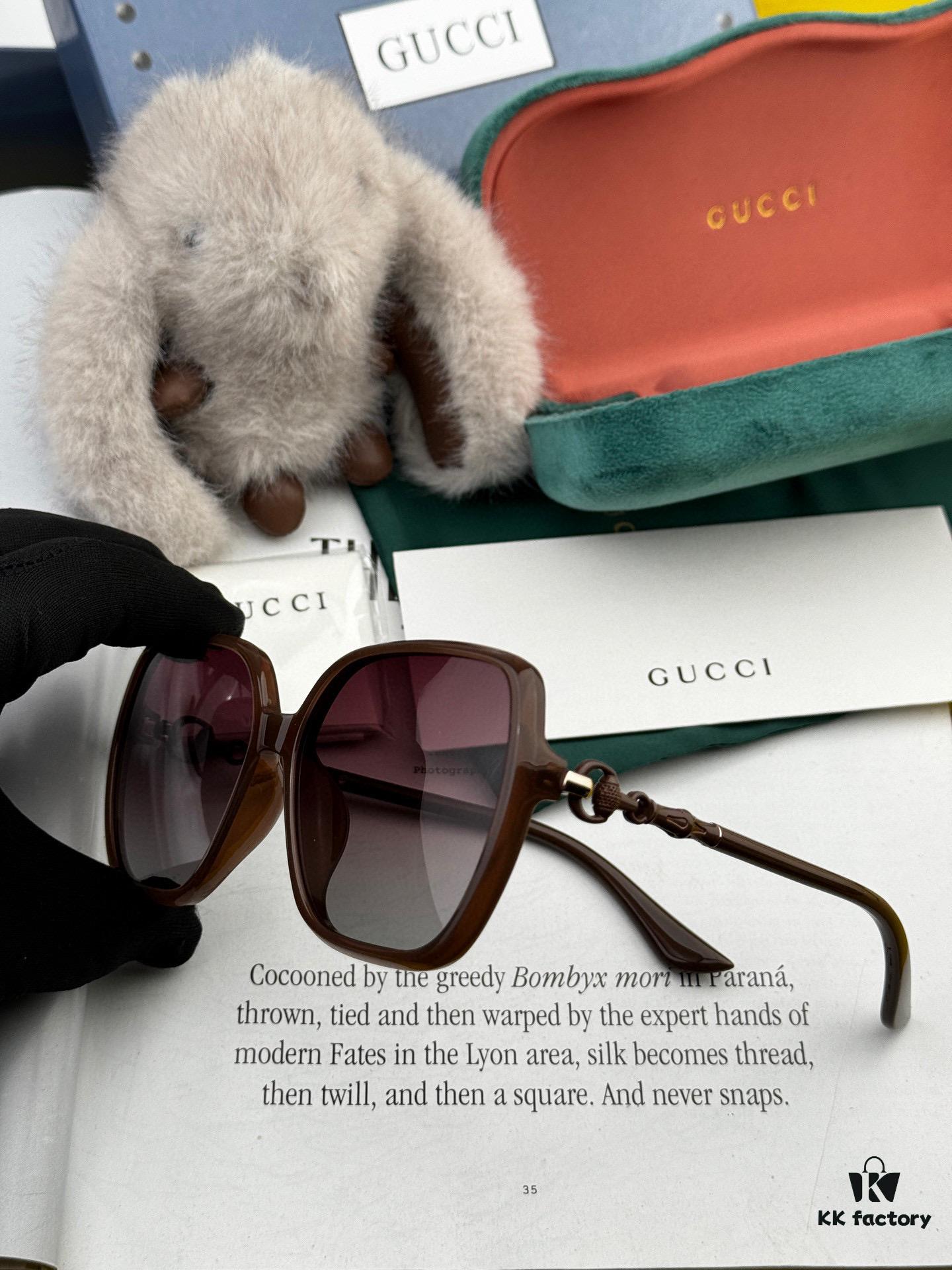 Gucci 2025 New Arrival Sunglasses, Exquisite and Elegant Bamboo Design, Comfortable to Wear, Highly Recommended Model: G3612