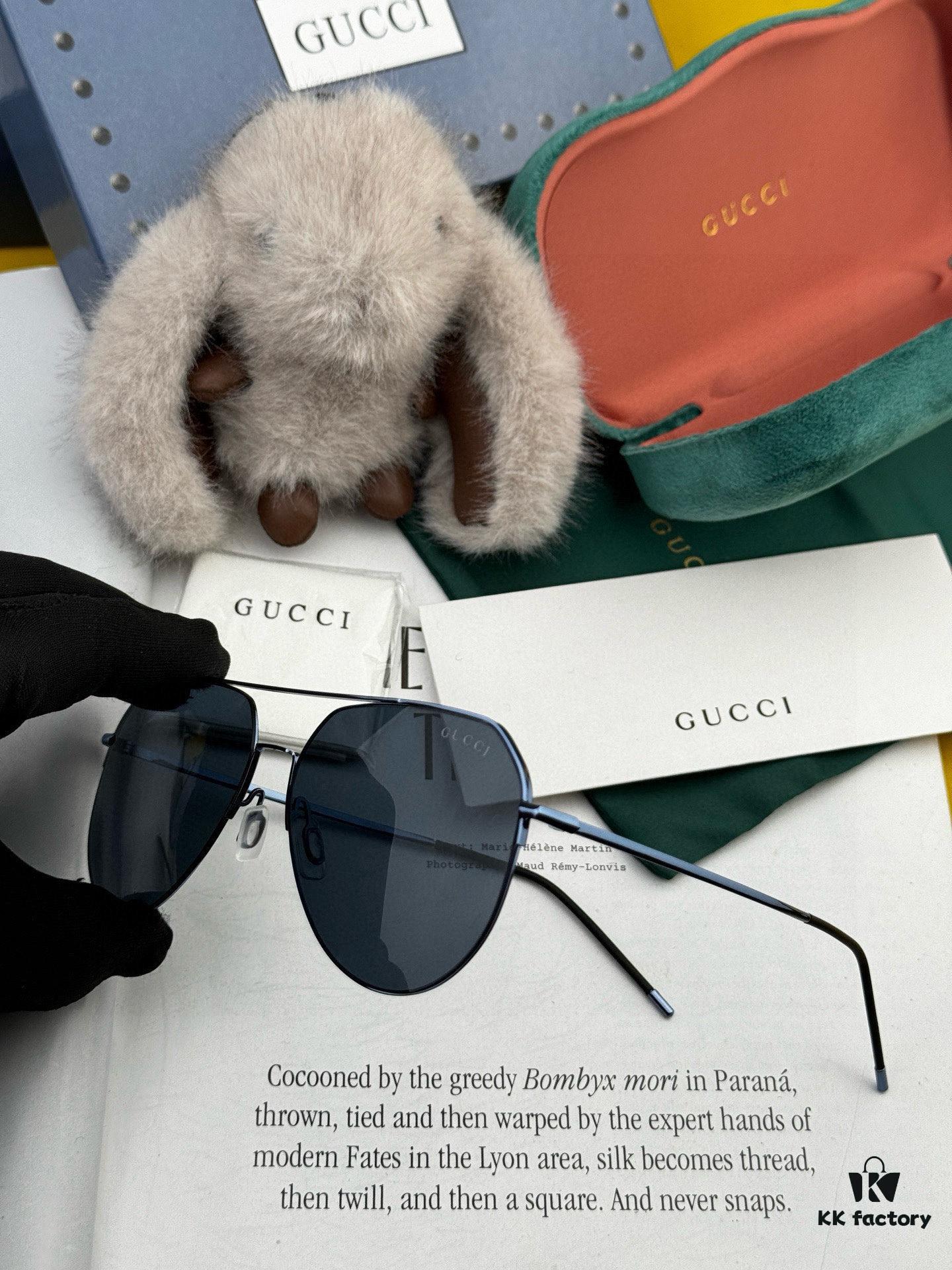 GUCCI Men's Colorful Pilot Polarized Sunglasses G11809