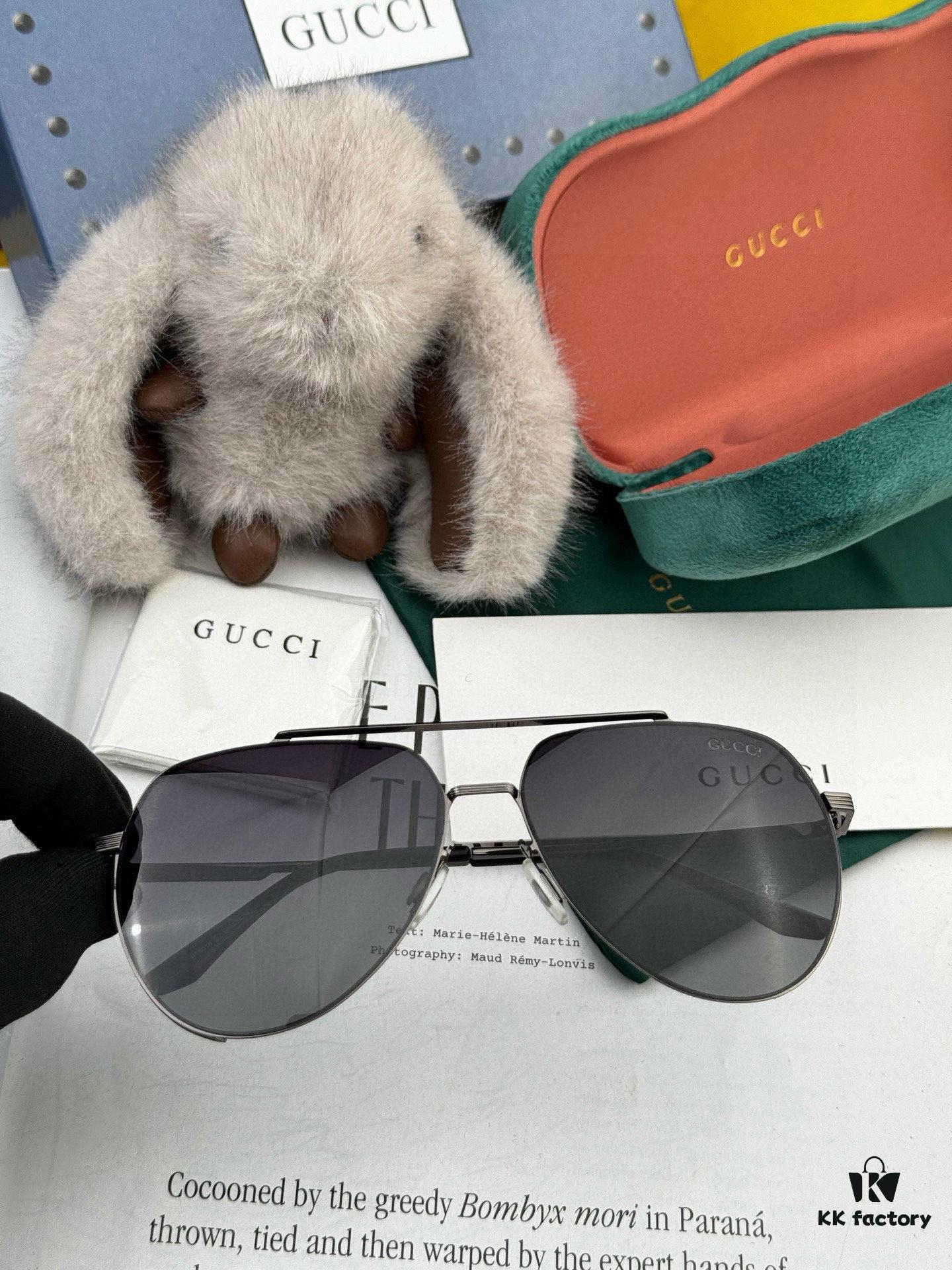 GUCCI Men's Colorful Pilot Polarized Sunglasses G61801