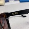 Gucci 2025 New Retro Sunglasses for Women, Large Square Frame, Slimming Design with Logo, UV Protection Unisex Sun Glasses