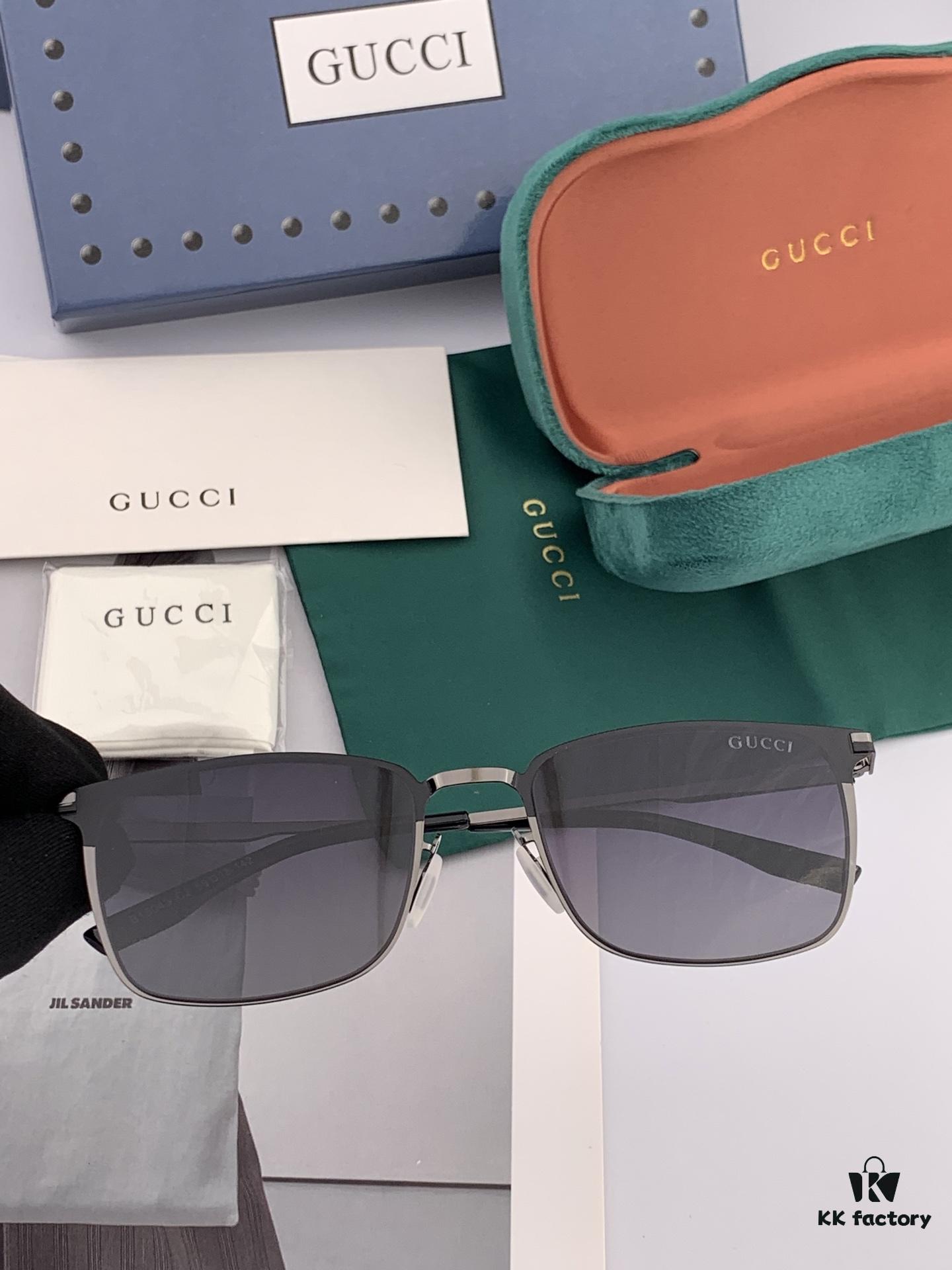 GUCCI-2025 New Men's and Couples' Sunglasses with Electroplated Fade-Resistant Finish