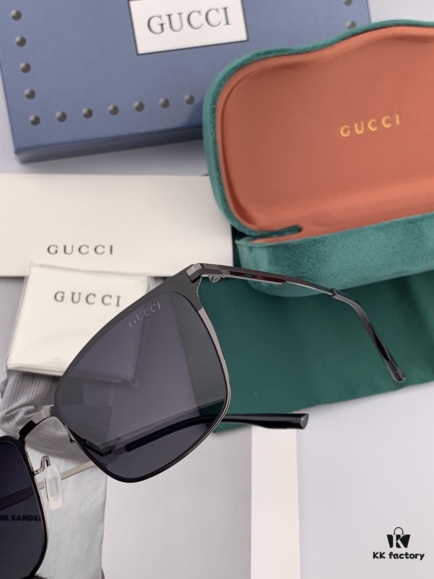 GUCCI-2025 New Men's and Couples' Sunglasses with Electroplated Fade-Resistant Finish