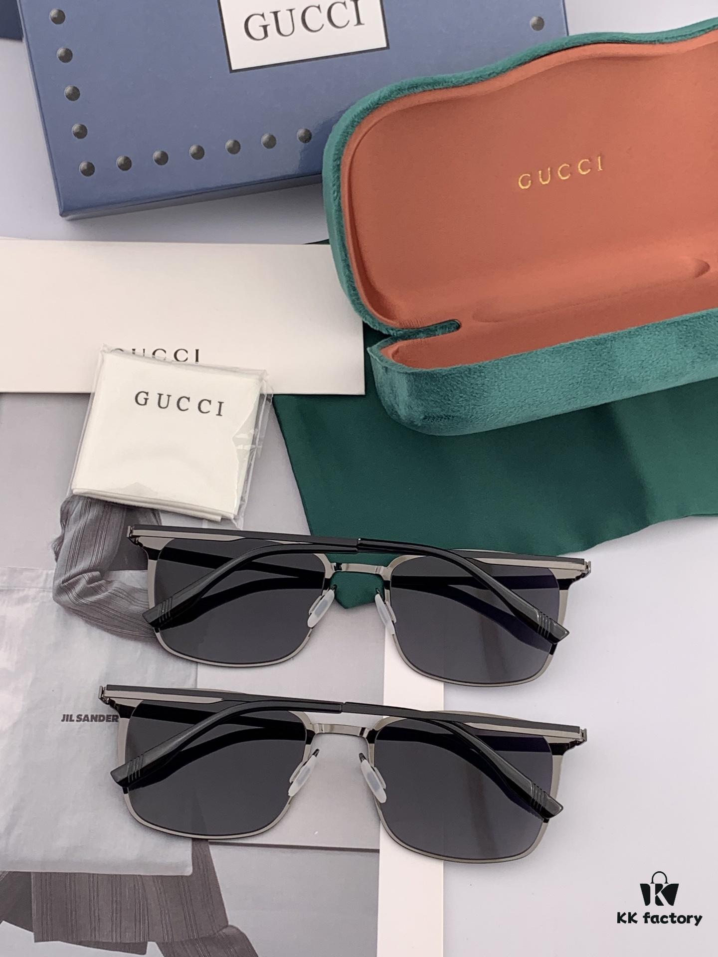 GUCCI-2025 New Men's and Couples' Sunglasses with Electroplated Fade-Resistant Finish