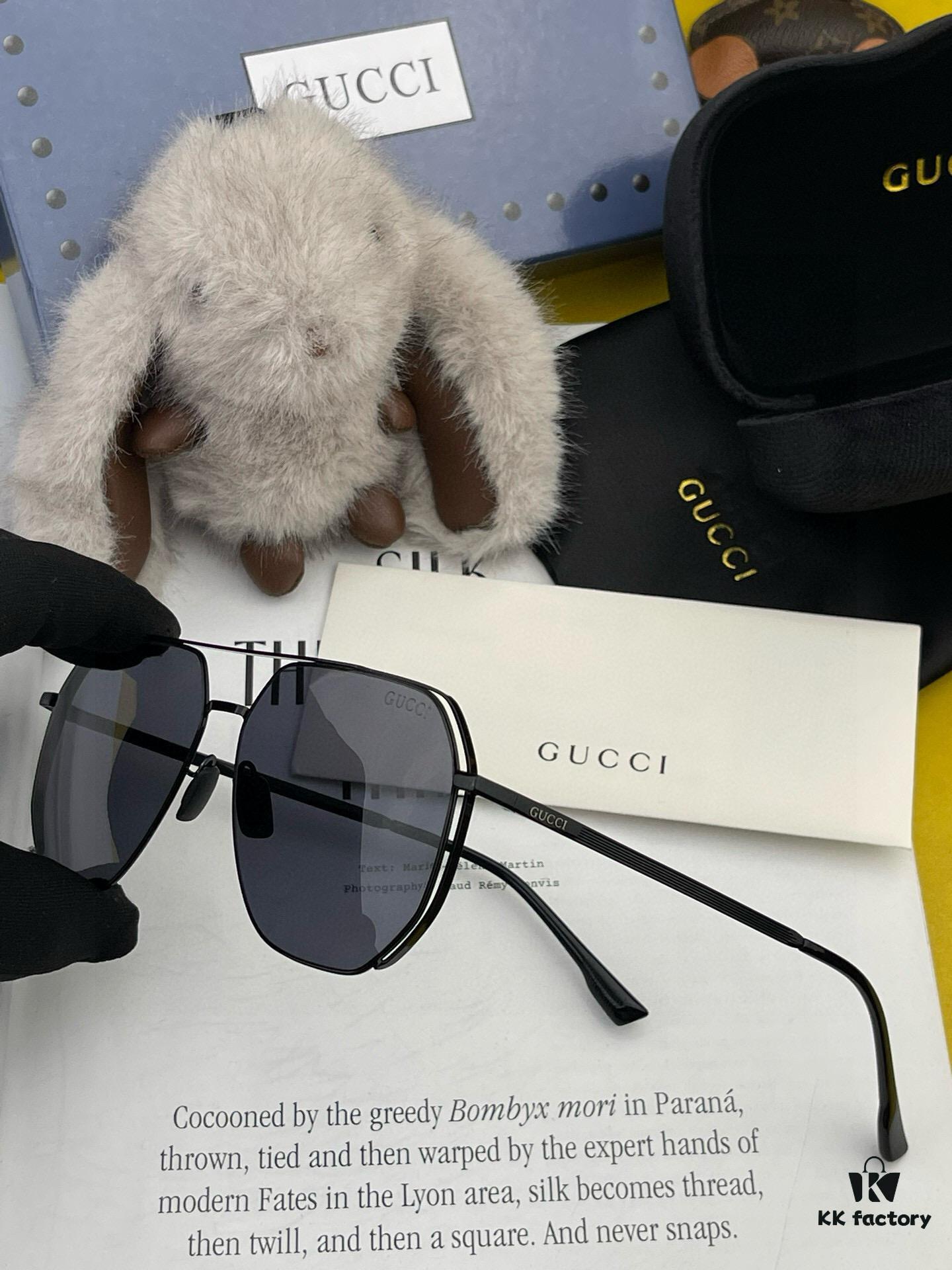 GUCCI Men's Colorful Aviator Polarized Sunglasses