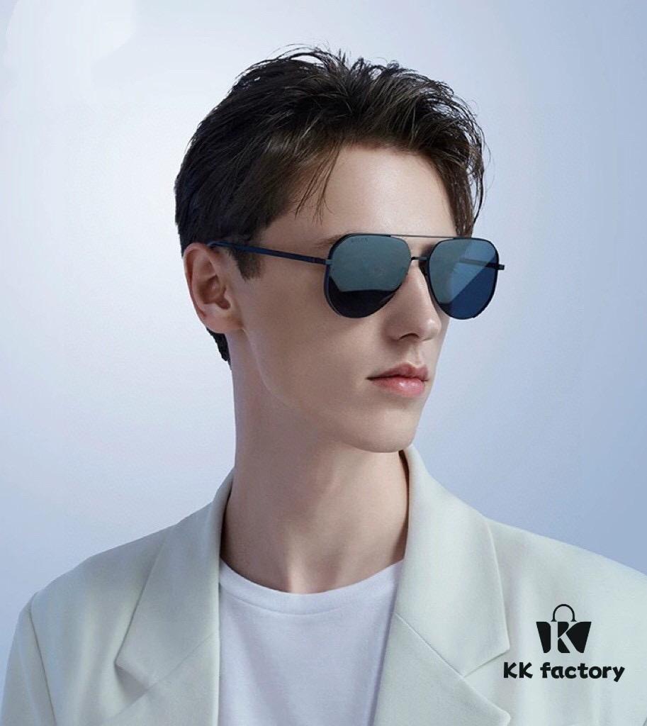 GUCCI 2025 New Unisex Polygonal Sunglasses Lightweight and Ultra Elastic, Screw-Free Design, Unbreakable, High-Definition Nylon Lenses