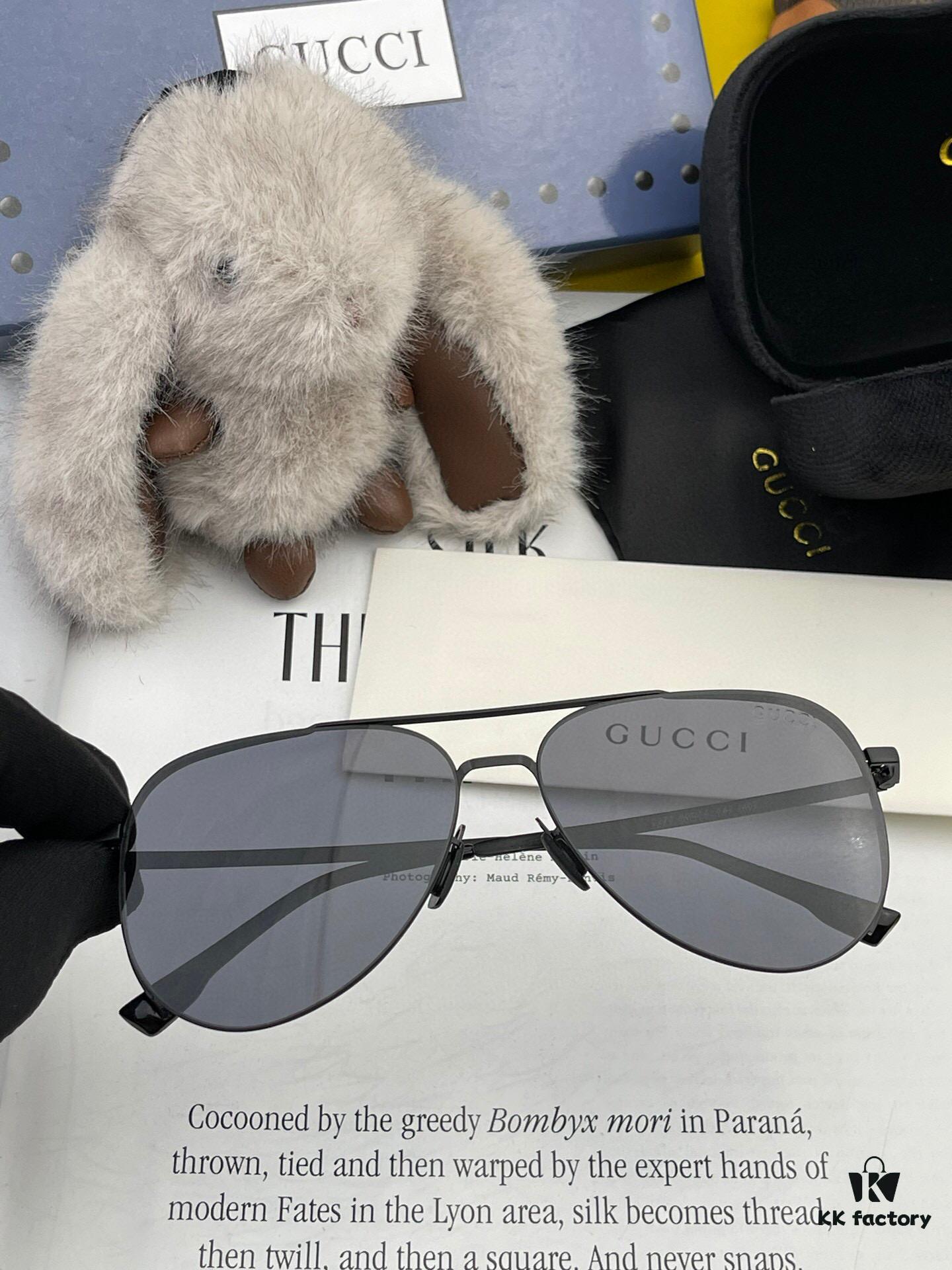 GUCCI 2025 New Unisex Polygonal Sunglasses Lightweight and Ultra Elastic, Screw-Free Design, Unbreakable, High-Definition Nylon Lenses