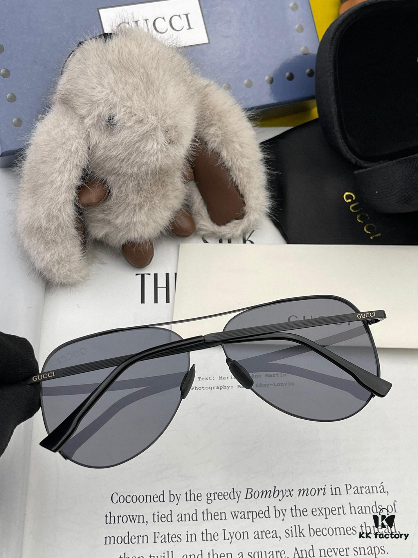 GUCCI 2025 New Unisex Polygonal Sunglasses Lightweight and Ultra Elastic, Screw-Free Design, Unbreakable, High-Definition Nylon Lenses