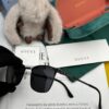 GUCCI 2025 New Unisex Polygonal Sunglasses G31805, Electroplated Finish, Never Fades, Ultra-Lightweight and Highly Elastic, Screw-Free Design, Unbreakable Frame, HD Nylon Lenses, Exquisite Craftsmanship, Original Materials, Stylish and Versatile