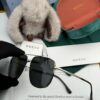 GUCCI Men's Colorful Pilot Polarized Sunglasses