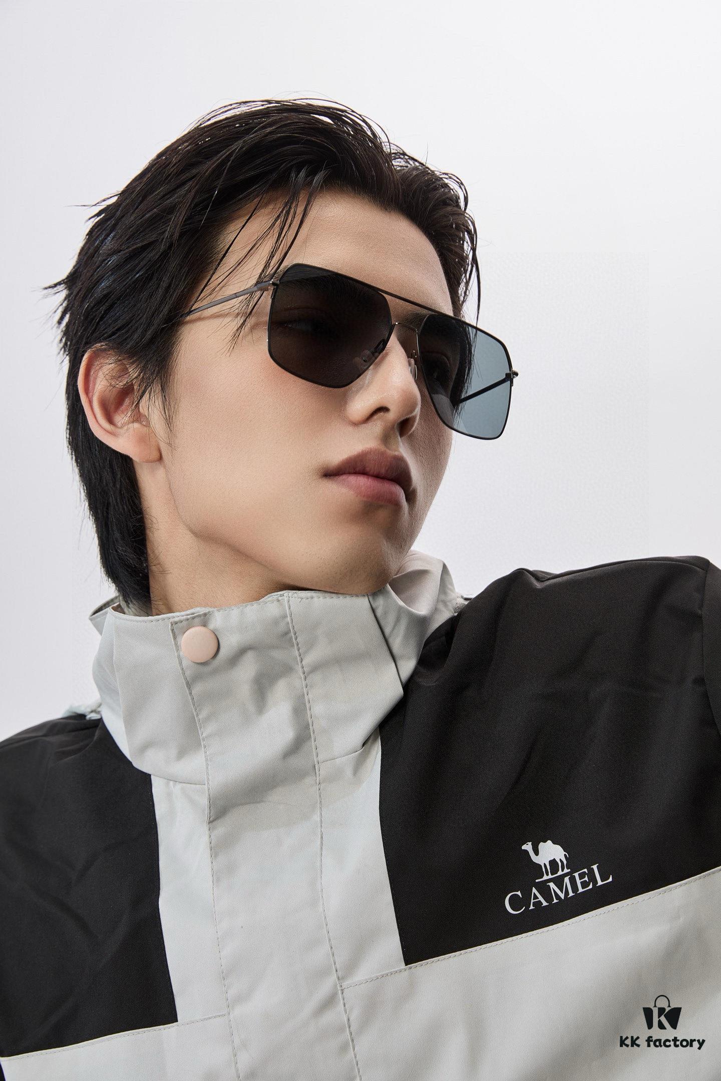 GUCCI Men's Colorful Pilot Polarized Sunglasses