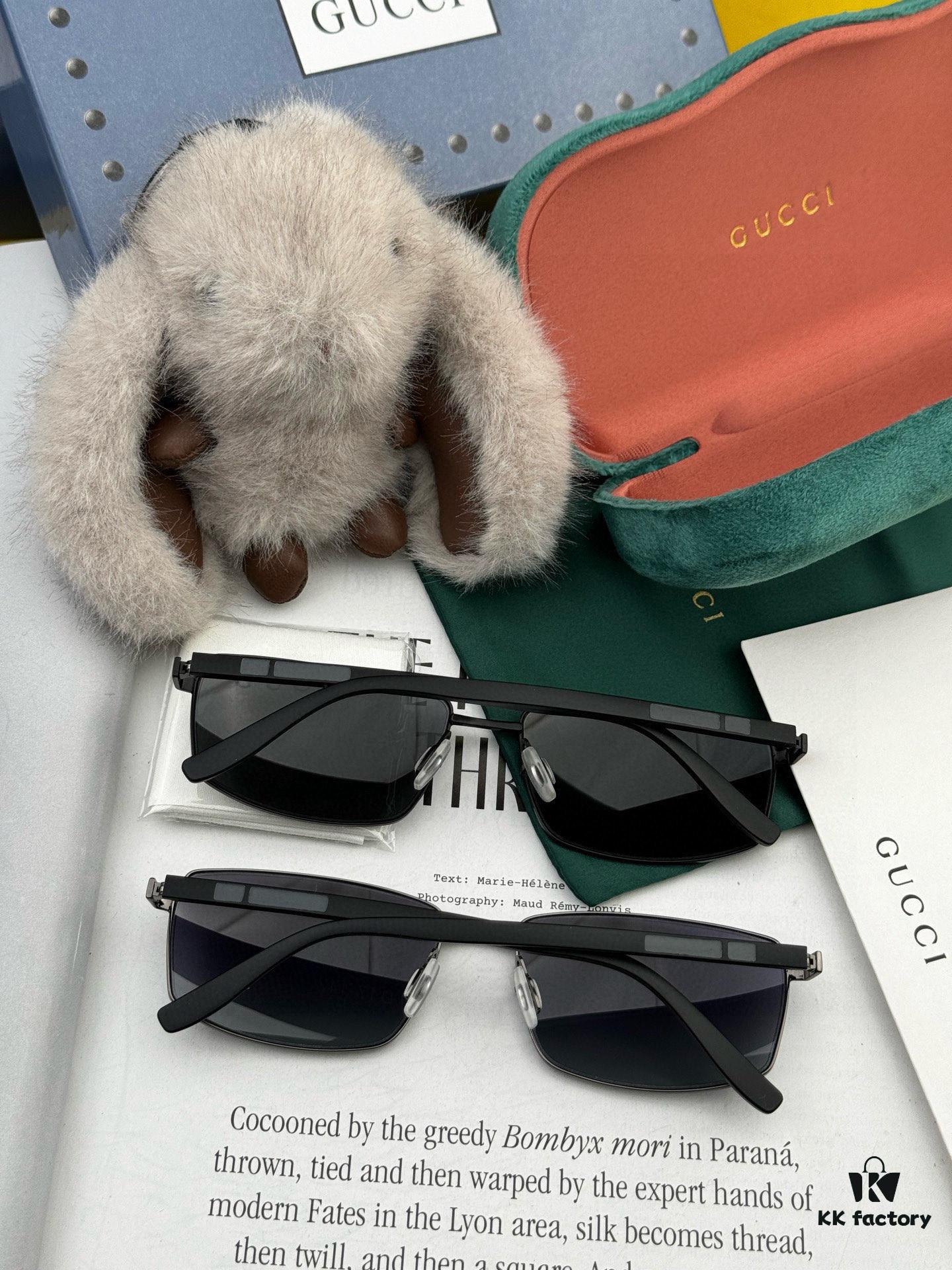 GUCCI Men's Colorful Pilot Polarized Sunglasses