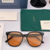 TR Polarized Series Gucci Classic Round Frame Unisex Sunglasses, Universal Fit for All Face Shapes, Stylish with Trench Coat or Dress, Polarized Lenses for UV Protection, Model: G8369