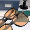 TR Polarized Series Gucci Classic Round Frame Unisex Sunglasses, Universal Fit for All Face Shapes, Stylish with Trench Coat or Dress, Polarized Lenses for UV Protection, Model: G8369