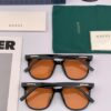 TR Polarized Series Gucci Classic Round Frame Unisex Sunglasses, Universal Fit for All Face Shapes, Stylish with Trench Coat or Dress, Polarized Lenses for UV Protection, Model: G8369