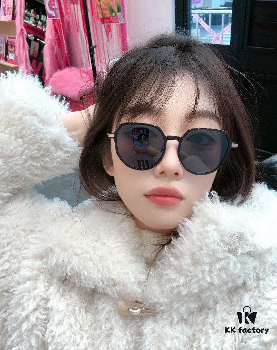 Polarized Series Sunglasses Original GUCCI Influencer Super Hot-Selling Blue Classic Luxury Global Fashion Round Frame Sunglasses High-End Quality Luxurious Logo Authentic Acetate Material Model: G2371