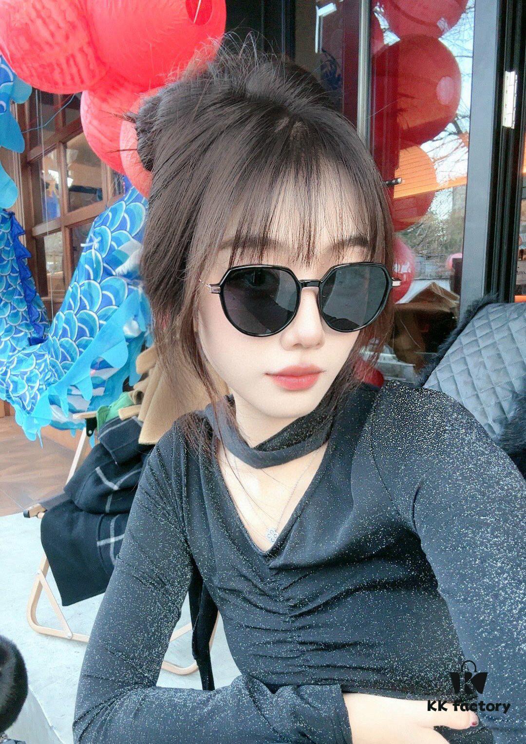 Polarized Series Sunglasses Original GUCCI Influencer Super Hot-Selling Blue Classic Luxury Global Fashion Round Frame Sunglasses High-End Quality Luxurious Logo Authentic Acetate Material Model: G2371