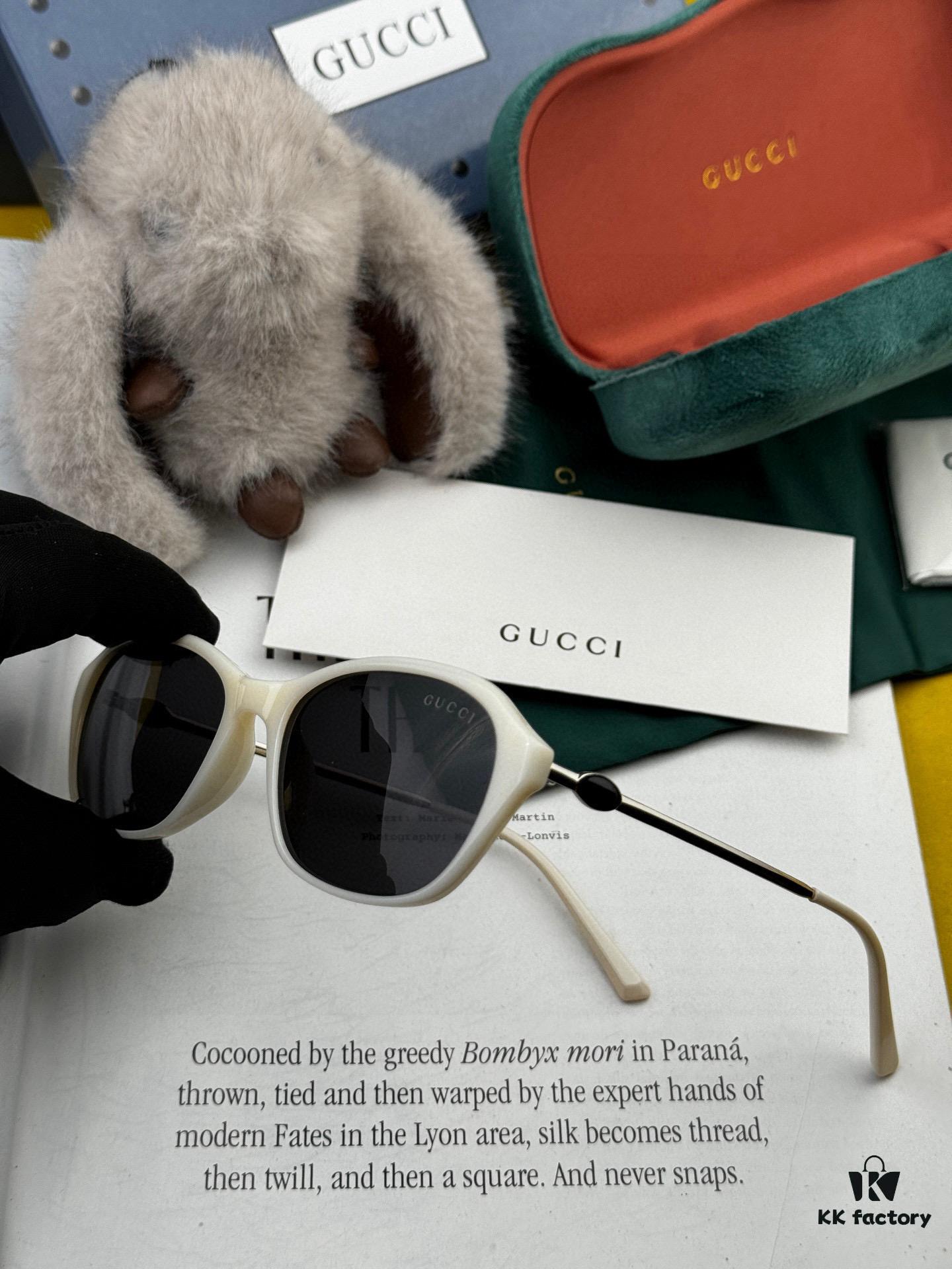 GUCCI - Polarized Sunglasses 2025 Spring New Arrival Trendy Fashion Small Frame Polarized Sunglasses High Quality Comfortable Wear Influencer Style Women's HD Polarized Sunglasses 🕶️ High-Quality TR Frame Model: G4906
