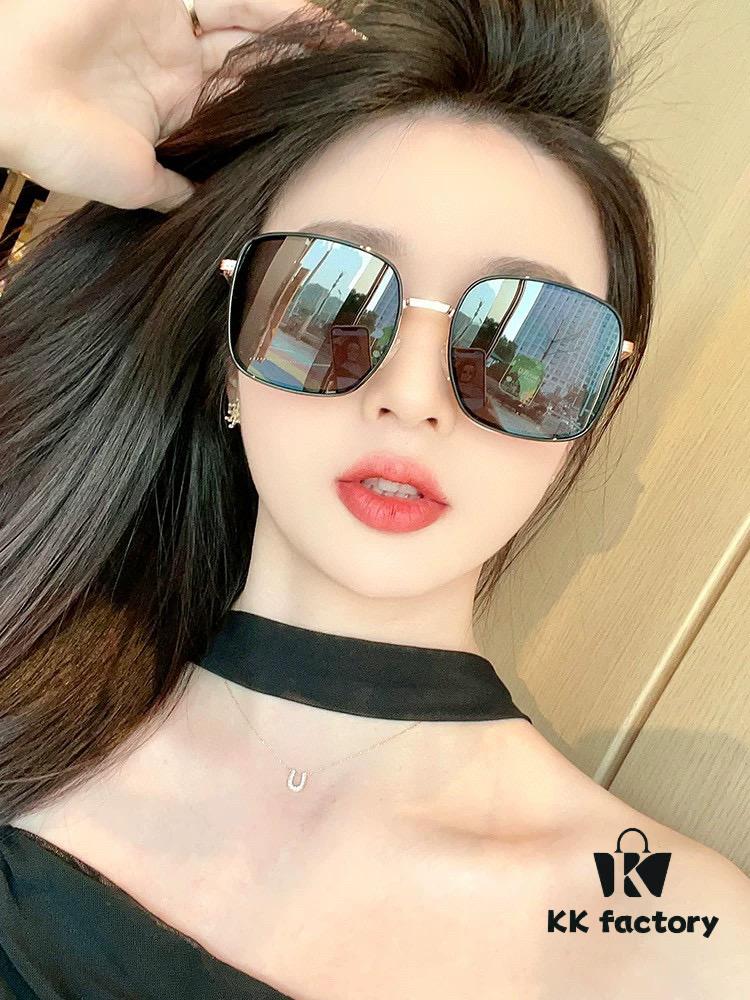 GUCCI - Polarized Sunglasses 2025 Spring New Arrival Trendy Popular Round Frame Polarized Sunglasses High Quality Comfortable Wear Influencer Style Women's HD Polarized Sunglasses 🕶️ High-Quality TR Frame Model: G1640