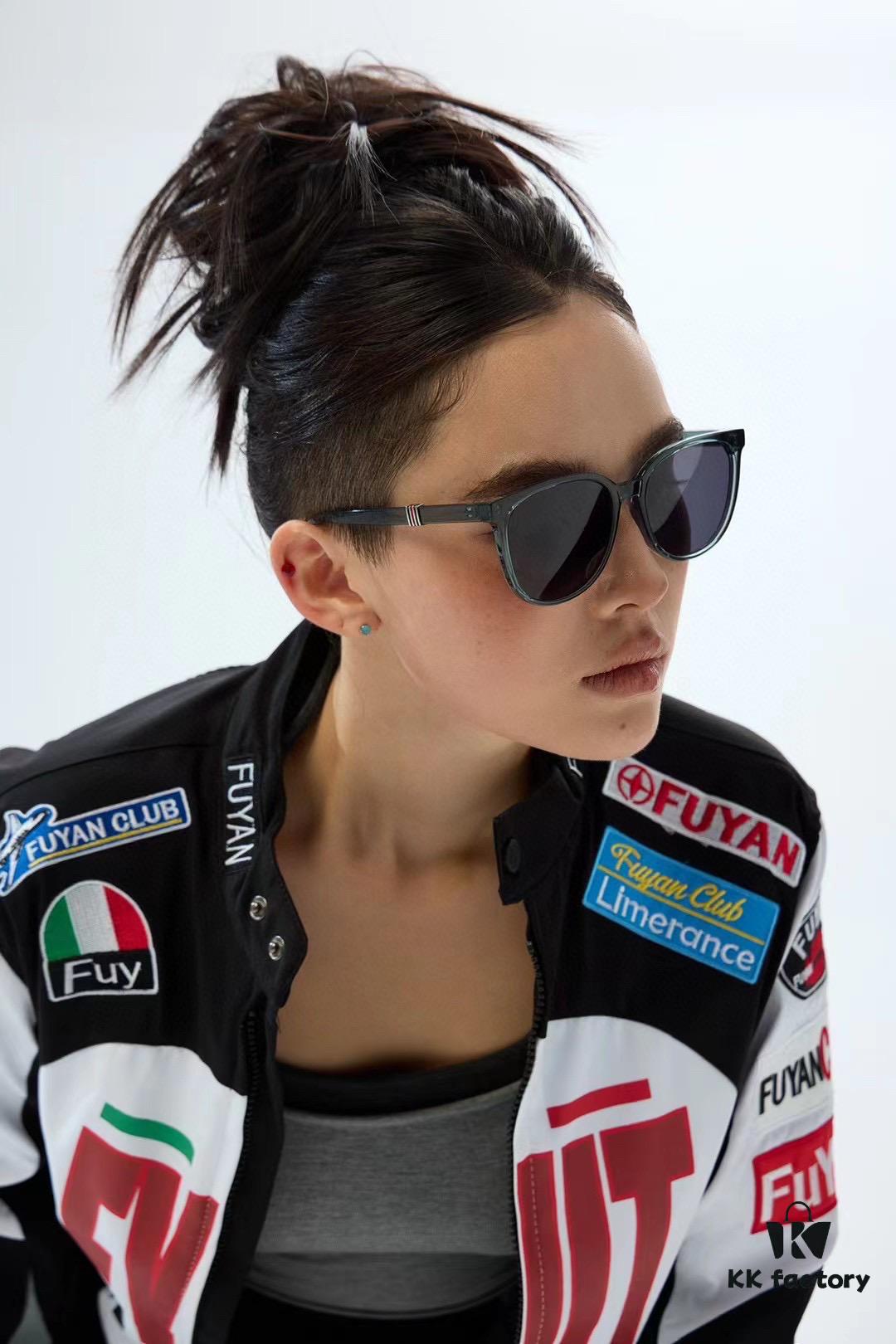 GUCCI - Polarized Sunglasses 2025 Spring New Arrival Trendy Fashion Round Frame Polarized Sunglasses High-Quality Comfortable Wear Influencer Style Sunglasses for Women HD Polarized UV Protection TR Frame Model: G37721